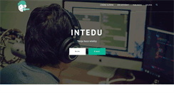 Desktop Screenshot of intedu.pl