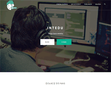 Tablet Screenshot of intedu.pl